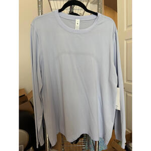 NWT Lululemon Swiftly Relaxed Long Sleeve size 12 in Serene Blue